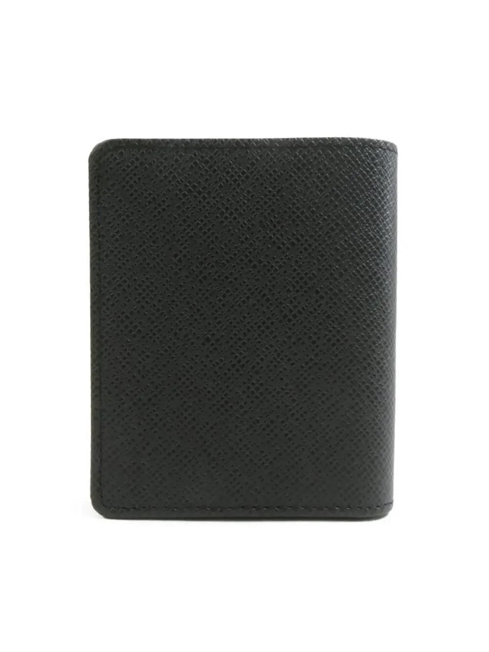 Auth Louis Vuitton Bifold Wallet Black #339246L29B